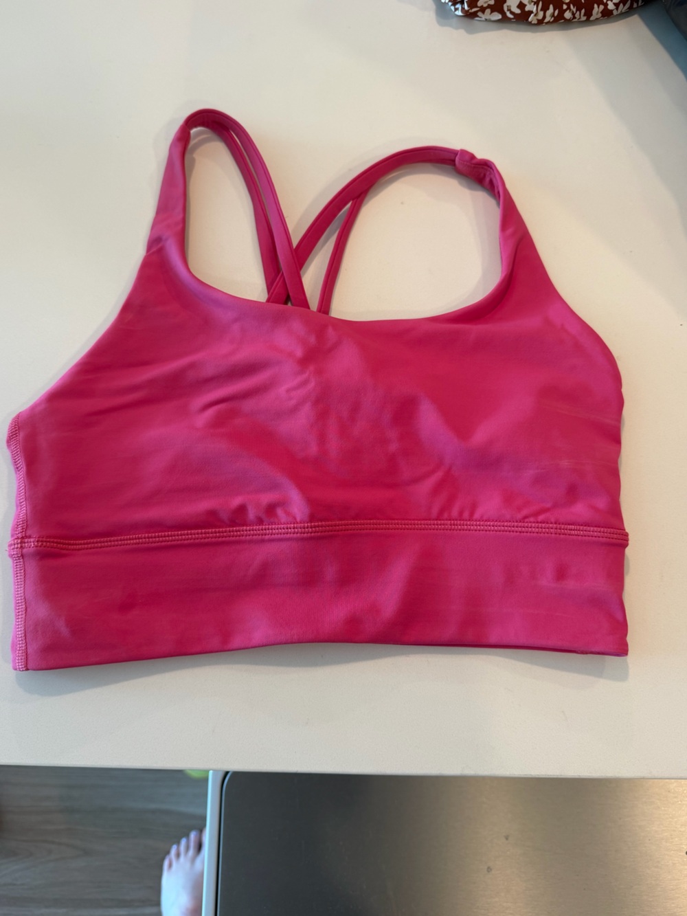 Pink Lululemon Align Longline Sports Bra
